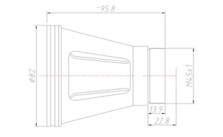 75mm f/1.0 Light Weight Lenses for LWIR Thermal Imaging